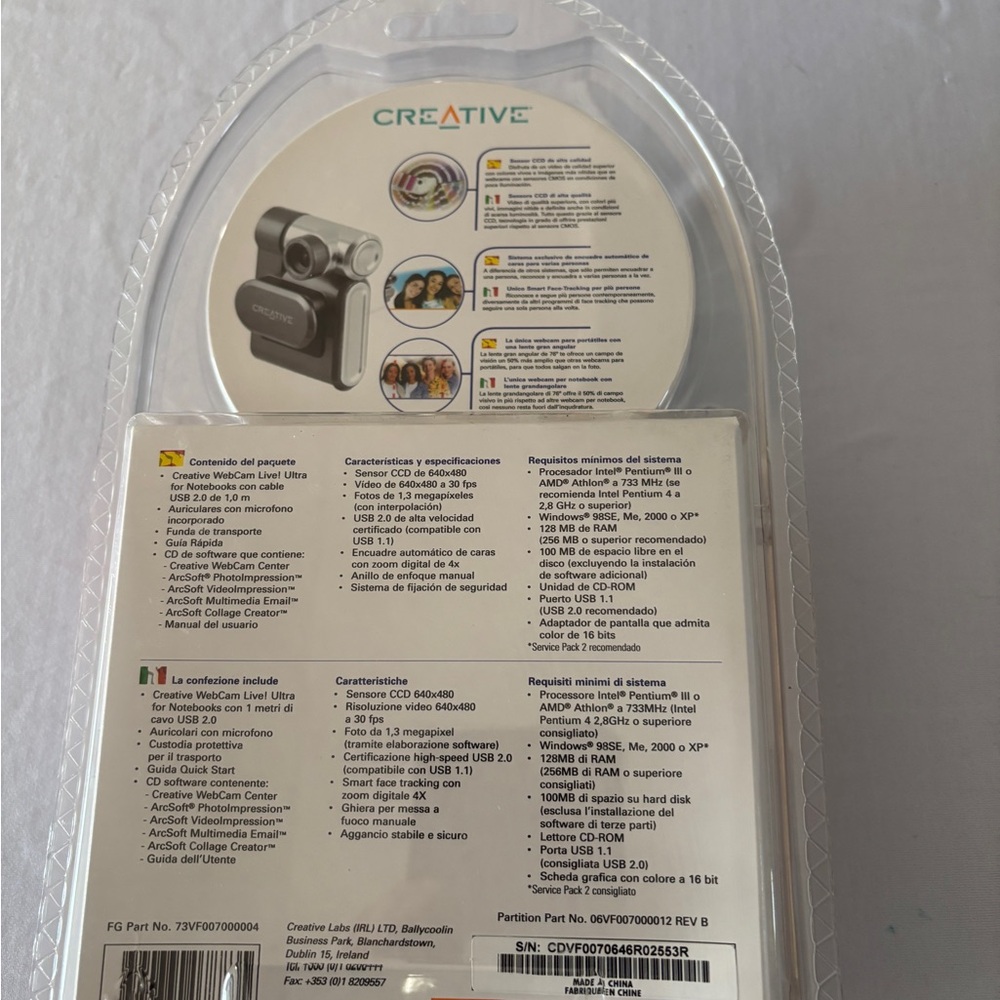 Creative Silver Webcam for Laptops - Picture 3 of 3